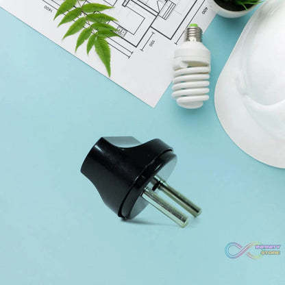 2 PIN Plug Converter, Plug Adapter (1 Pc ) - infinityexculsivestore.com