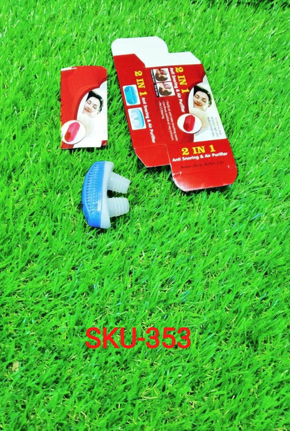 2 in 1 Anti Snoring and Air Purifier Nose Clip for Prevent Snoring and Comfortable Sleep - infinityexculsivestore.com