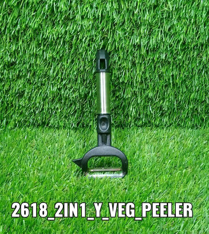 2-in-1 Double Julienne and Vegetable Peeler - infinityexculsivestore.com