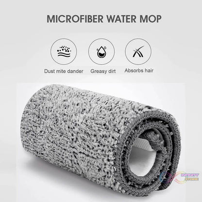 2 - in - 1 Flat mop and Bucket Set - infinityexculsivestore.com