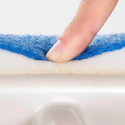 2-in-1 Glass Wiper & Cleaning Brush | Double-Sided Mirror, Tile, and Grout Cleaner for Bathroom & Windows - infinityexculsivestore.com