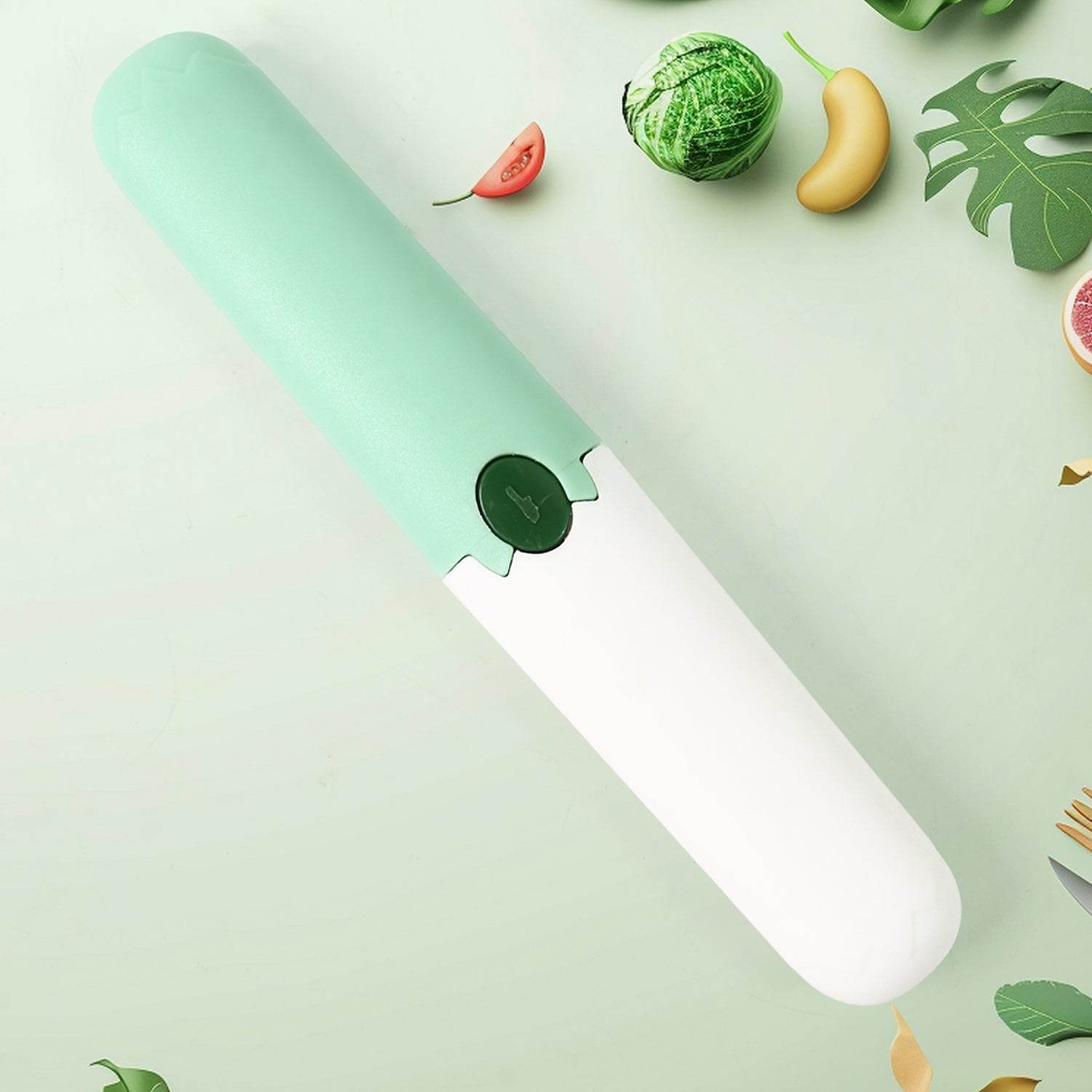 2 in 1 Knife, Multifunctional peeler Two in one fruit knife, fruit and vegetable cutting knife+sawtooth peeler, apple, carrot, potato, fruit slice antiskid - infinityexculsivestore.com