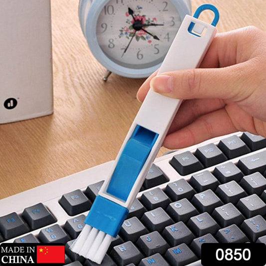 2 in 1 Multi - Function Plastic Window Slot Wardrobe Dust Removal Cleaning Brush - infinityexculsivestore.com