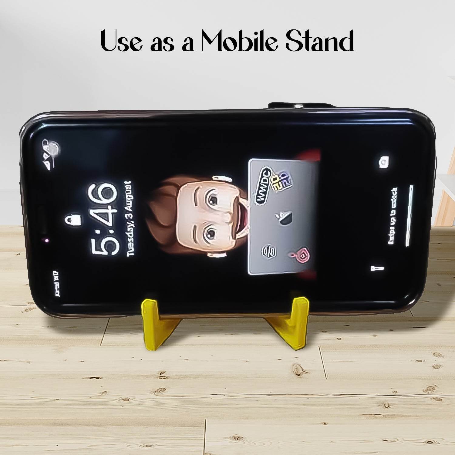 2 in 1 Plastic Keychain with Mobile Stand / Phone Holder (100 Pcs Set / Multicolor) - infinityexculsivestore.com