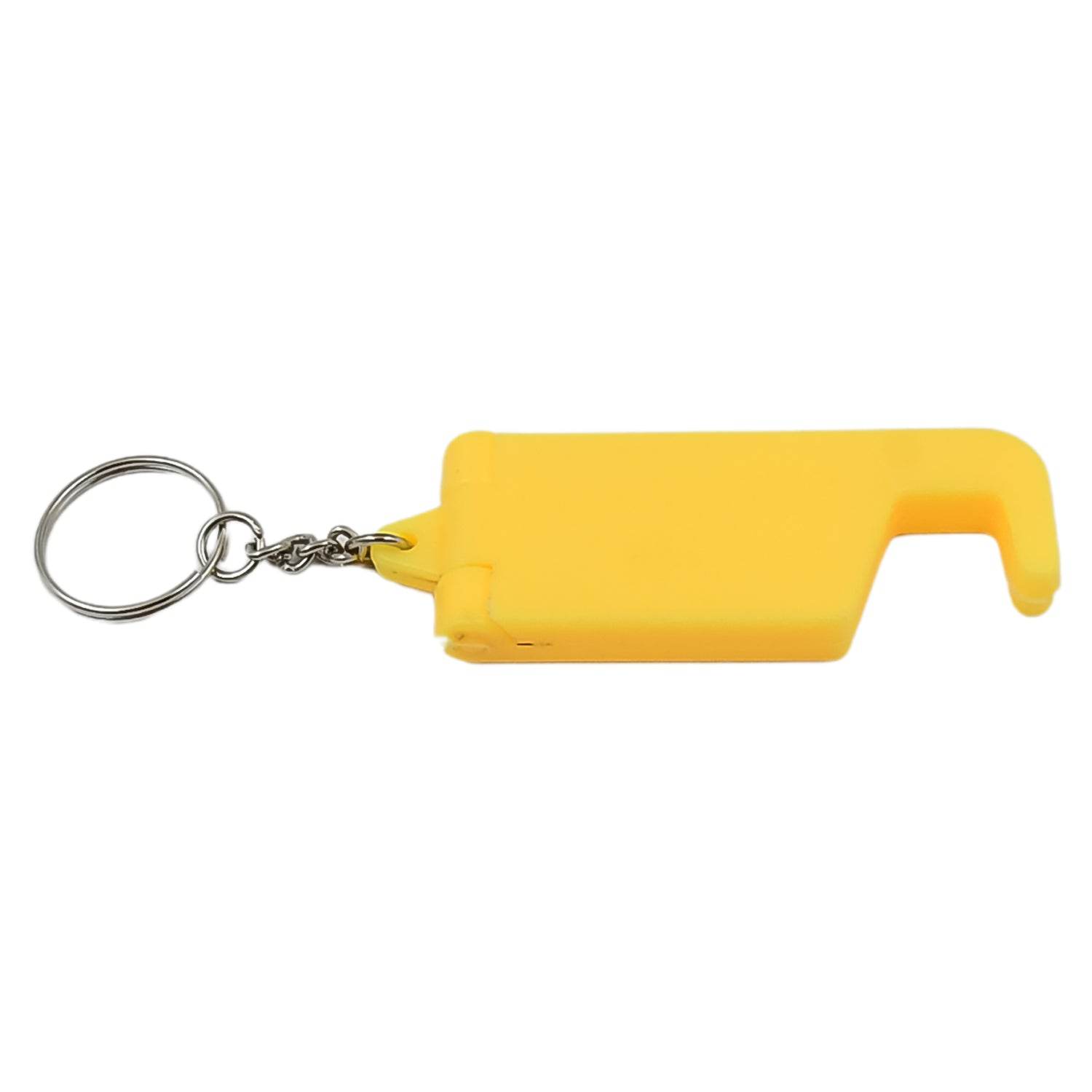 2 in 1 Plastic Keychain with Mobile Stand / Phone Holder (100 Pcs Set / Multicolor) - infinityexculsivestore.com