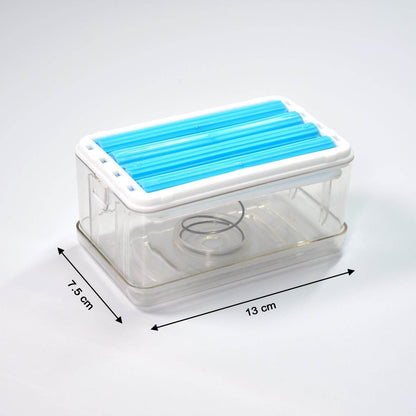 2 - in - 1 Portable Soap Dish & Soap Dispenser with Roller and Drain Holes, Multifunctional Soap Holder Foaming Soap Bar Box for Home, Kitchen, Bathroom - infinityexculsivestore.com