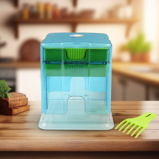 2 in 1 Potato Chipser / Slicer French Fries Maker Finger Chips | Plastic | Two Blades Finger Chips Cutter for Kitchen Accessory Vegetable Fruit Slicer (1 Pc)  - infinityexculsivestore.com