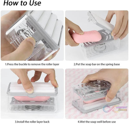 2 in 1 Soap Roller with Case (1 Pc) - infinityexculsivestore.com