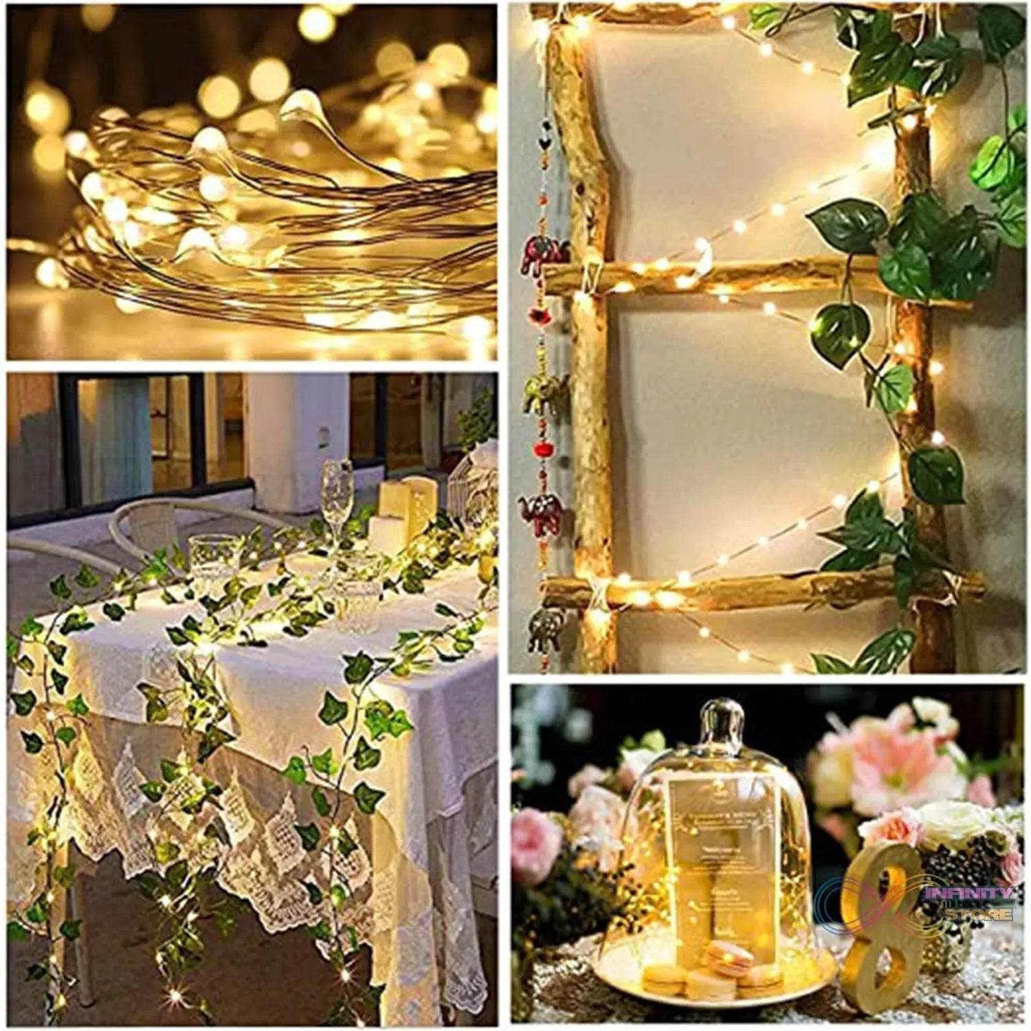 20 LED Wine Bottle Cork Lights Copper Wire String Lights, Battery Powered / Wine Bottle Fairy Lights Bottle - infinityexculsivestore.com