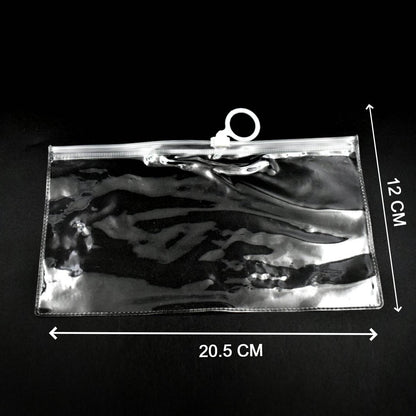 20 Pc Transparent Pouch For Carrying Stationary Stuffs And All By The Students. - infinityexculsivestore.com