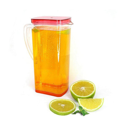 2000Ml Square Jug For Carrying Water And Types Of Juices And Beverages And All. - infinityexculsivestore.com