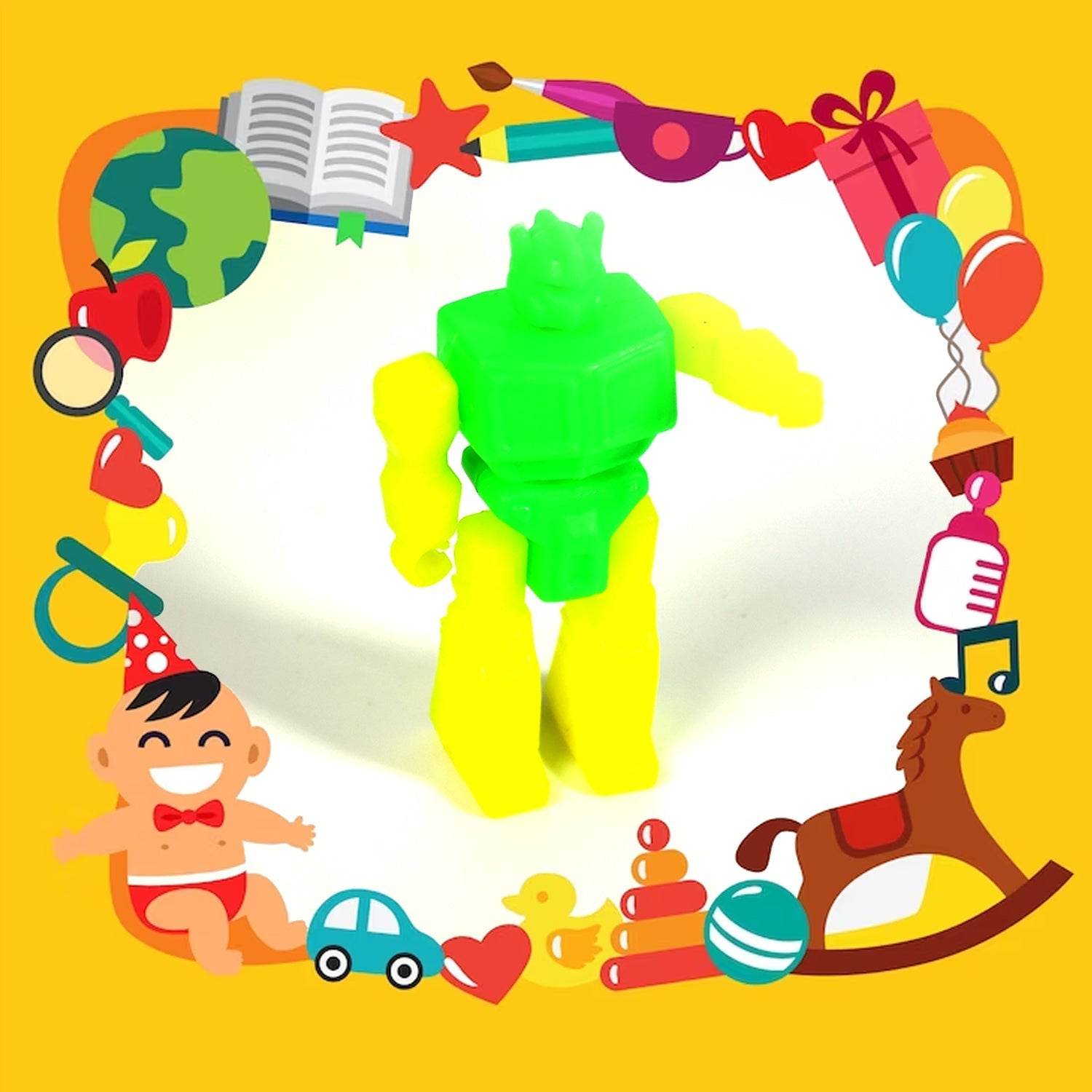 20pc Mix All New Toy With Plastic Commander Container , Mix All Types Playing Toy For Kids - infinityexculsivestore.com