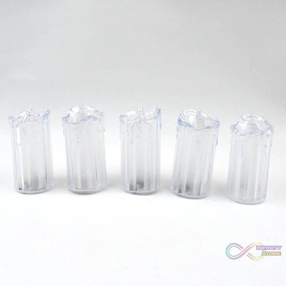 24 Pc Flameless and Smokeless Decorative Melting Candles LED Tea Light Candle Flickering Electronic Candle - infinityexculsivestore.com