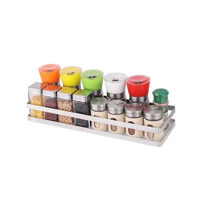 25 cm Metal Space Saving Multi - Purpose rack for Kitchen Storage Organizer Shelf Stand. - infinityexculsivestore.com