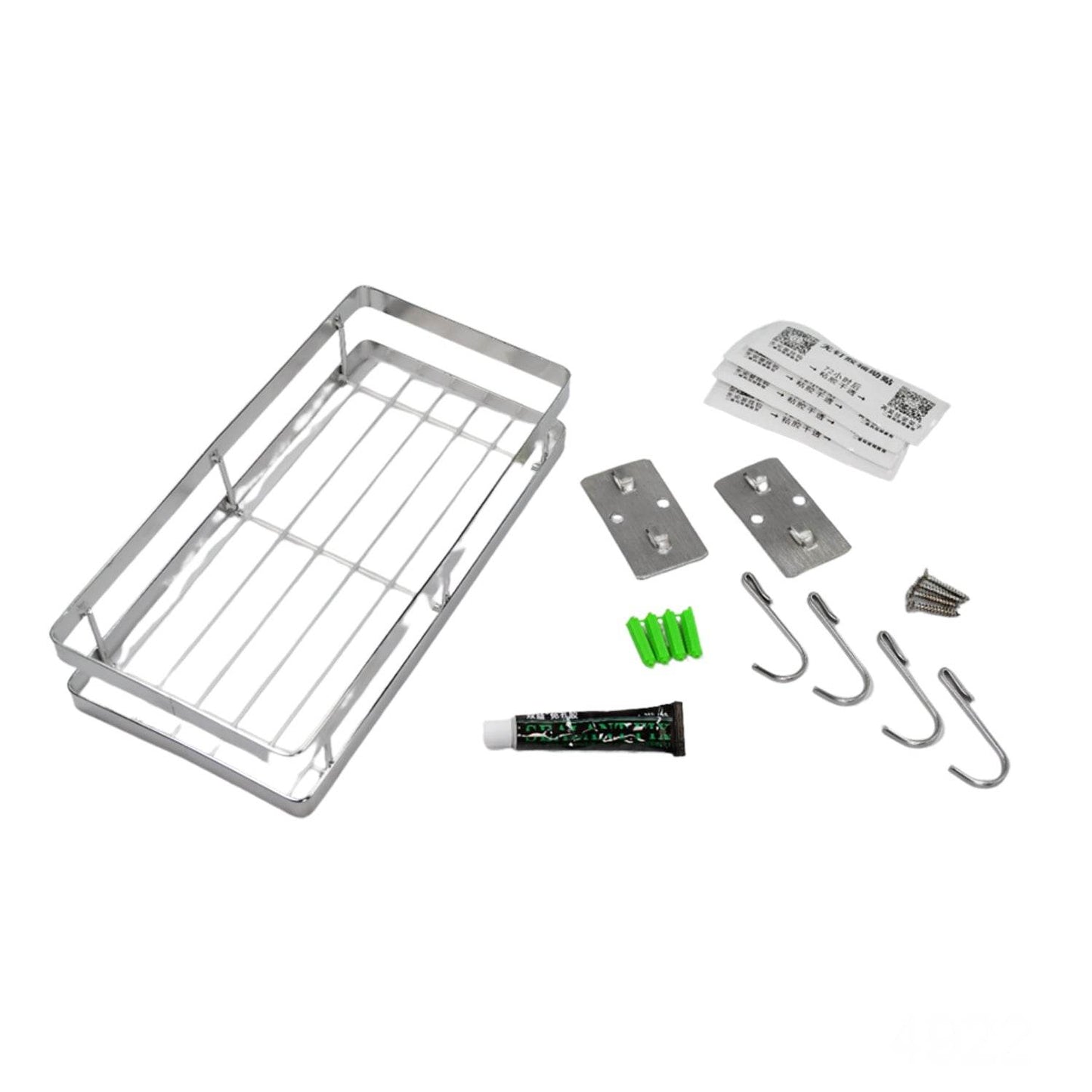 25 cm Metal Space Saving Multi - Purpose rack for Kitchen Storage Organizer Shelf Stand. - infinityexculsivestore.com