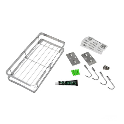 25 cm Metal Space Saving Multi - Purpose rack for Kitchen Storage Organizer Shelf Stand. - infinityexculsivestore.com
