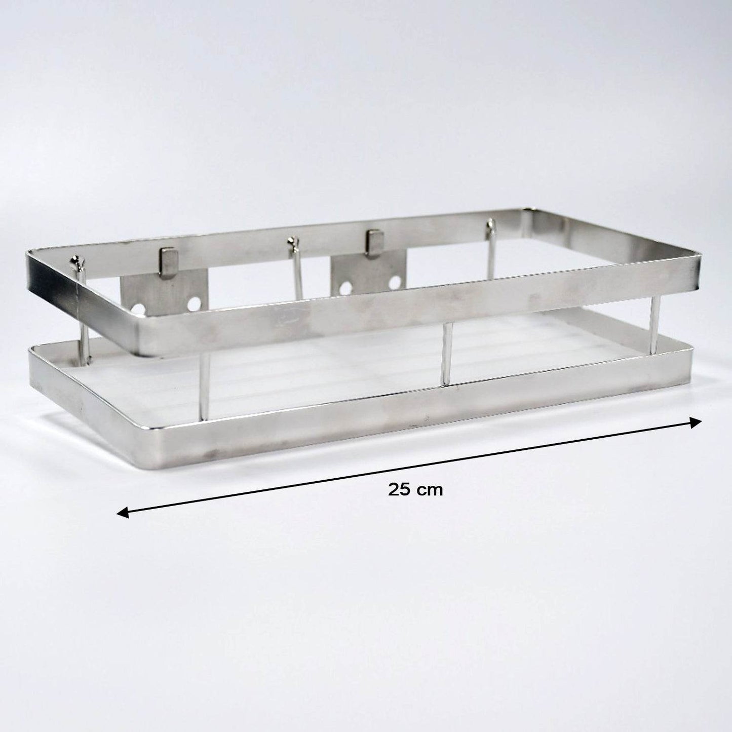 25 cm Metal Space Saving Multi - Purpose rack for Kitchen Storage Organizer Shelf Stand. - infinityexculsivestore.com