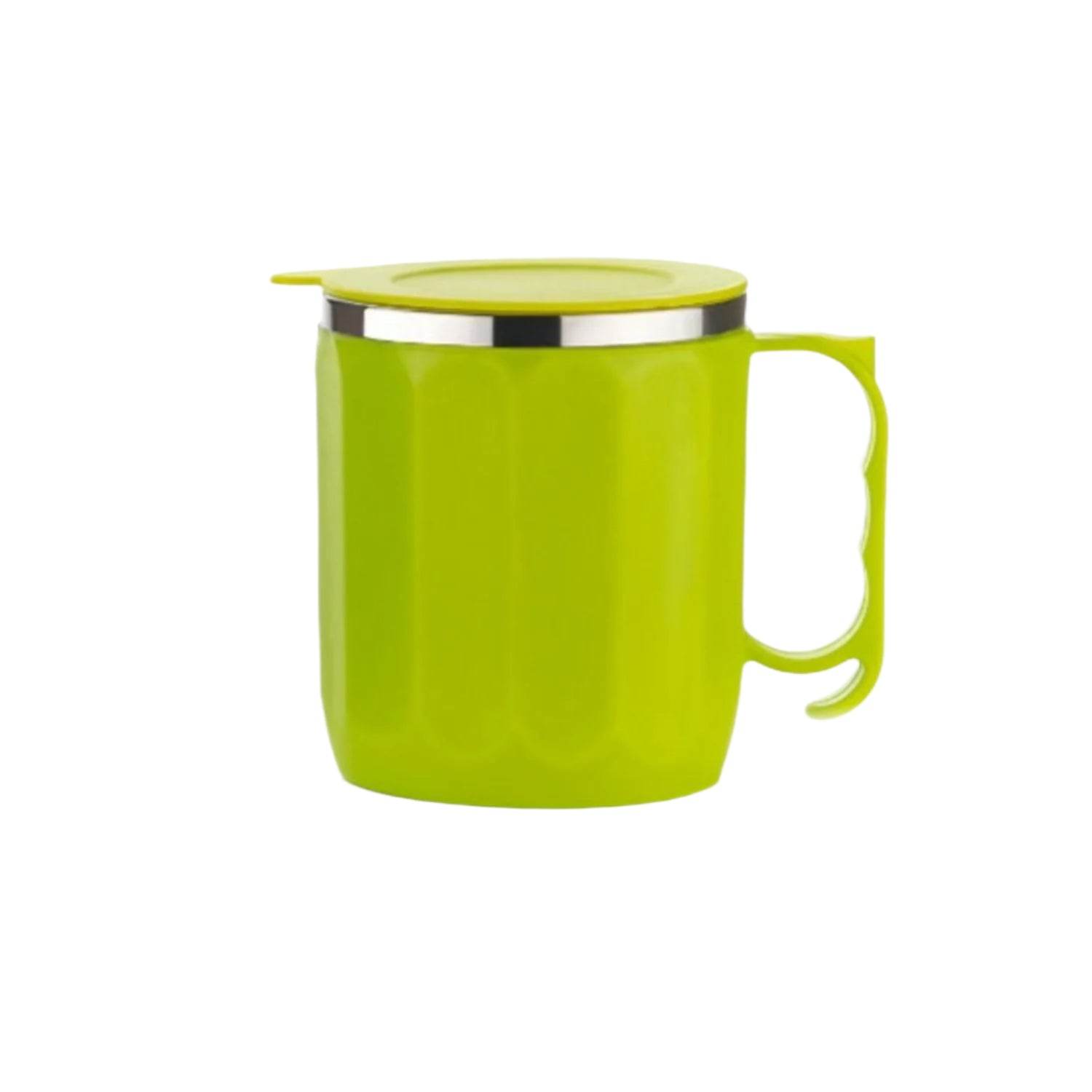 250ML Stainless Steel Mug: Insulated, Leakproof Lid, Hot/Cold Drinks (Mix Color) - infinityexculsivestore.com