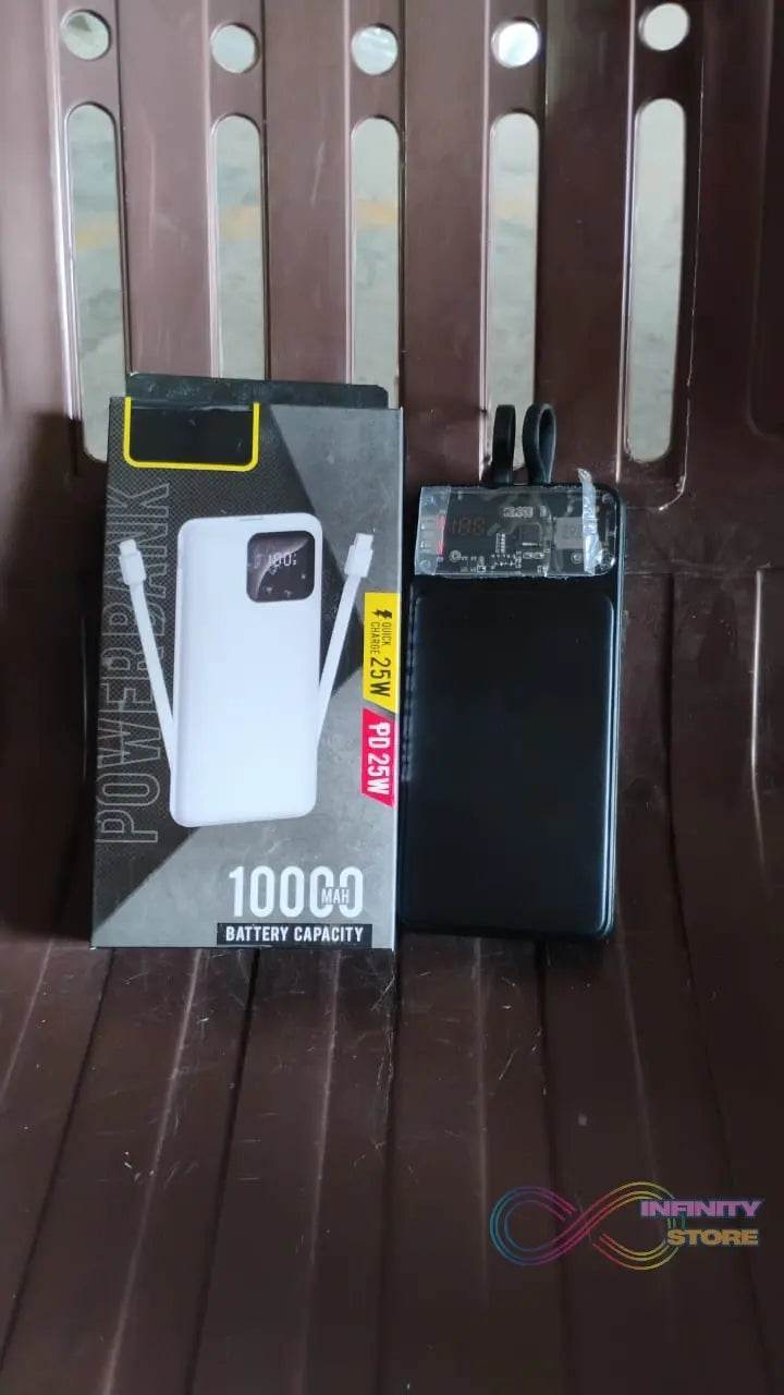 25W Fast Charging Power Bank (10000 mAh) - infinityexculsivestore.com