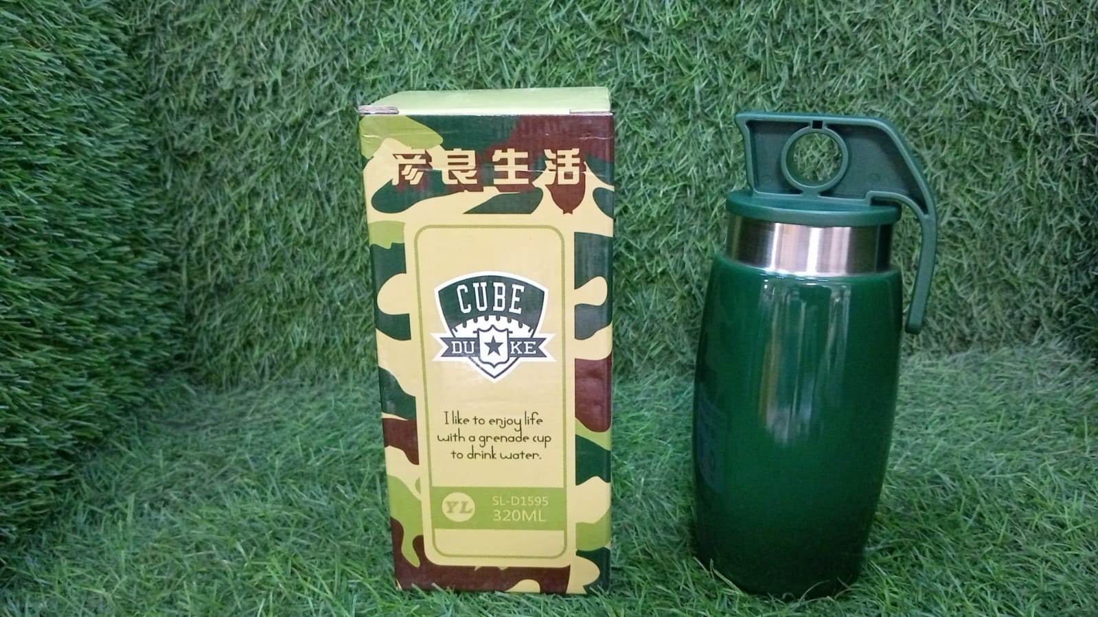 280ml Grenade Shape Leak - Proof Water Bottle - infinityexculsivestore.com