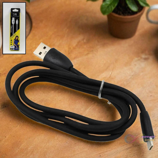 2A Type C data cable Fast Charging, Data Transfer Cable (1 Pc) - infinityexculsivestore.com