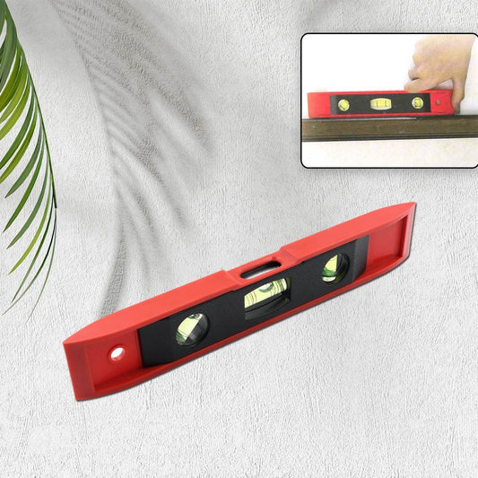 3 Bubble Mini Spirit Level Plastic Torpedo Carpenter's Spirit Level Measurement tools - infinityexculsivestore.com