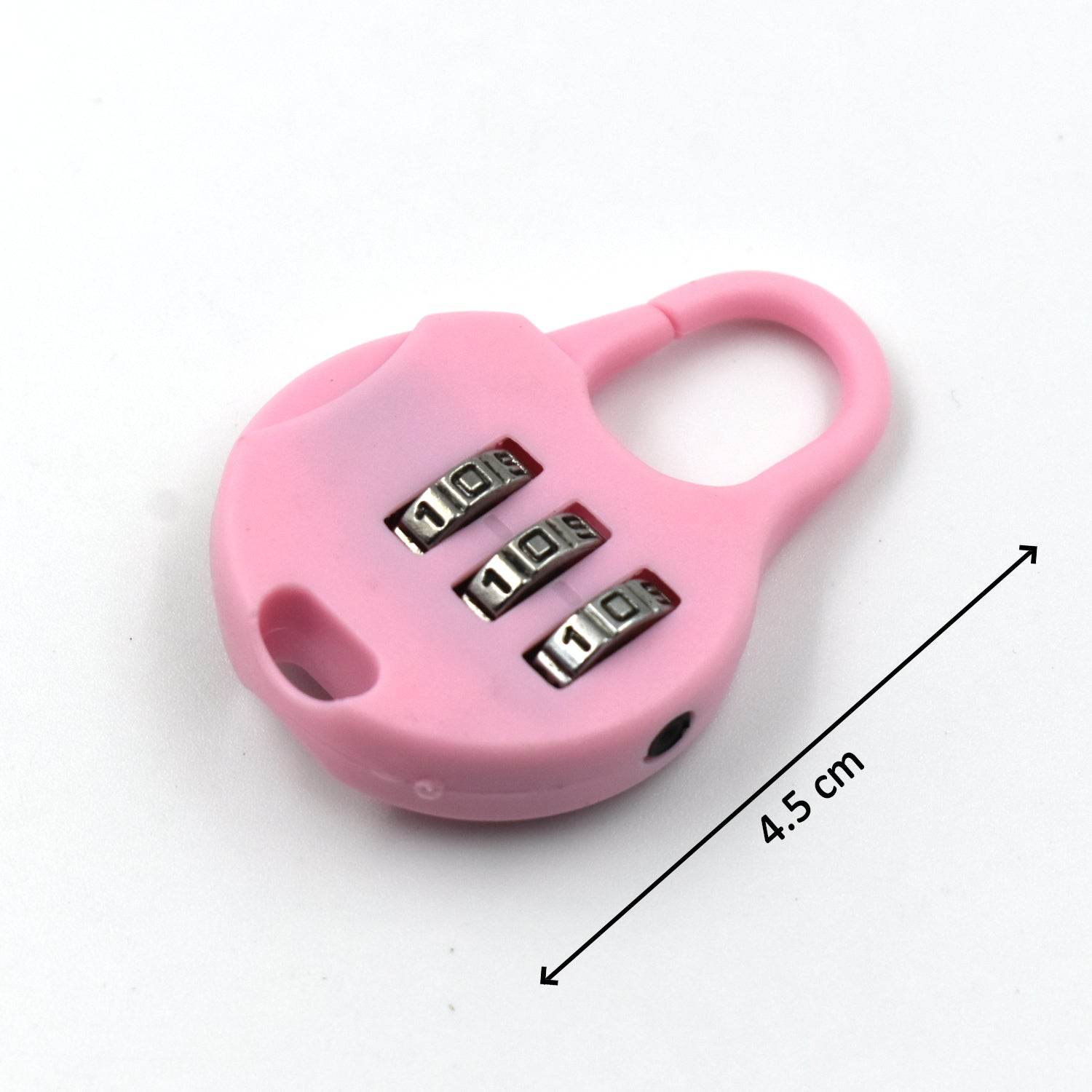 3 Digit Zipper Lock and zipper tool used widely in all security purposes of zipper materials. - infinityexculsivestore.com