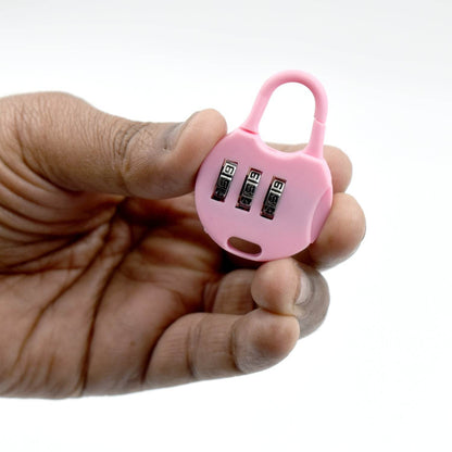 3 Digit Zipper Lock and zipper tool used widely in all security purposes of zipper materials. - infinityexculsivestore.com