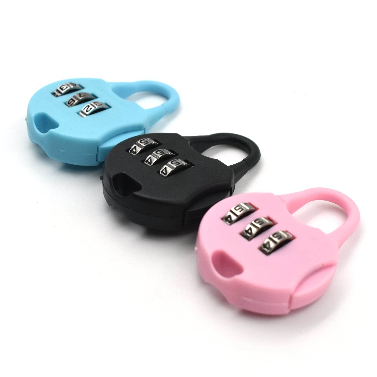 3 Digit Zipper Lock and zipper tool used widely in all security purposes of zipper materials. - infinityexculsivestore.com