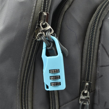 3 Digit luggage Lock and tools used widely in all security purposes of luggage items and materials. - infinityexculsivestore.com