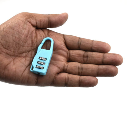 3 Digit luggage Lock and tools used widely in all security purposes of luggage items and materials. - infinityexculsivestore.com