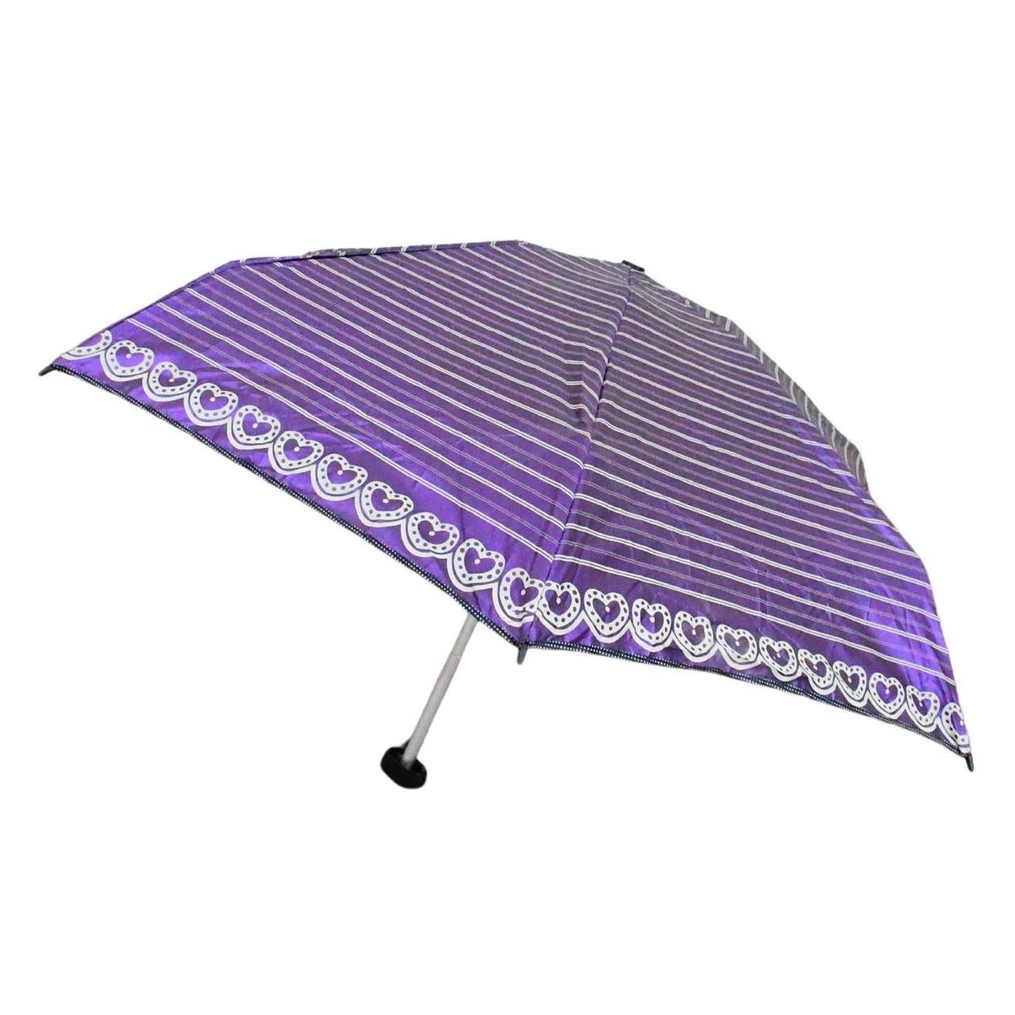 3 - Fold & 5 Floor Sun Protective Solid Foldable Umbrella (1 Pc) - infinityexculsivestore.com