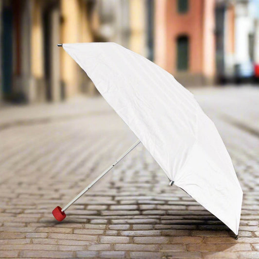 3 - Fold Sun & Rain Protective Solid Foldable Umbrella (1 Pc) - infinityexculsivestore.com