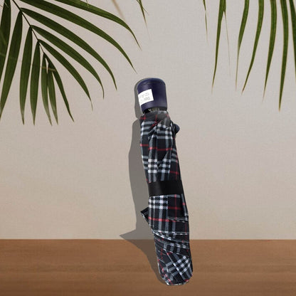 3-Fold Sun & Rain Protective Solid Foldable Umbrella, (1 Pc) - infinityexculsivestore.com
