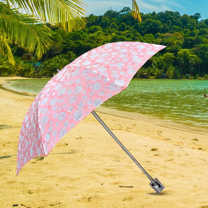 3-Fold Umbrella Summer Sun Protection Foldable Cute Umbrella || UV Protection Sun Umbrella || Travel Accessories || Umbrella for Children, Girls, and Boys (1 Pc) - infinityexculsivestore.com