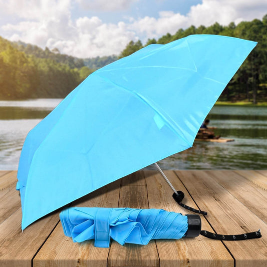 3-Fold Umbrella Summer Sun and Rain Protection Foldable Cute Umbrella || UV Protection Rain Sun Umbrella || Travel Accessories || Umbrella for Children, Girls, and Boys (1 Pc)  - infinityexculsivestore.com