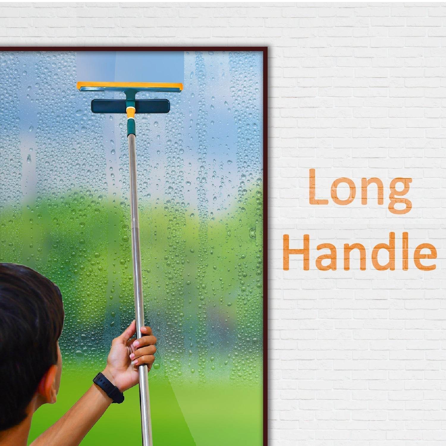 3 IN 1 GLASS WIPER USED IN ALL KINDS OF HOUSEHOLD AND OFFICIAL PLACES FOR CLEANING AND WIPING OF FLOORS, GLASSES AND DUST ETC. - infinityexculsivestore.com