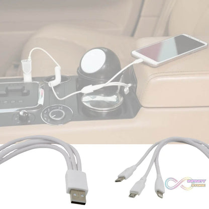 3 In 1 Charging Cable Fast Charging Cord USB Cable 3.5 Amp (1 Pc) - infinityexculsivestore.com
