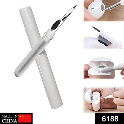 3 In 1 Earbuds Cleaning Pen For Cleaning Of Ear Buds And Ear Phones Easily Without Having Any Damage. - infinityexculsivestore.com