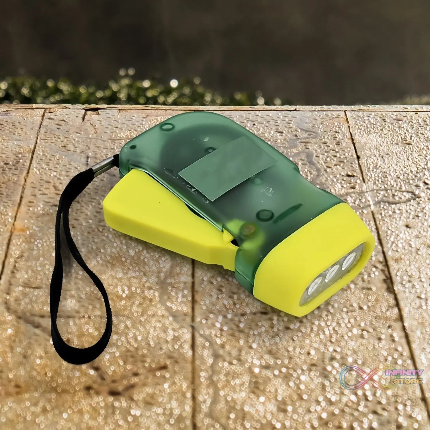 3 LED Hand Press Torch Hand Crank Flashlight Hand Pressing Flashlight Traveling Torch Light Manual Generator, Battery - Free Flashlight (1 Pc) - infinityexculsivestore.com