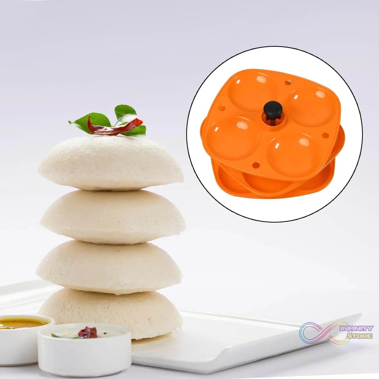 3 Layer Idli Stand for Holding and Serving Idlis (Household Kitchen Use) - infinityexculsivestore.com