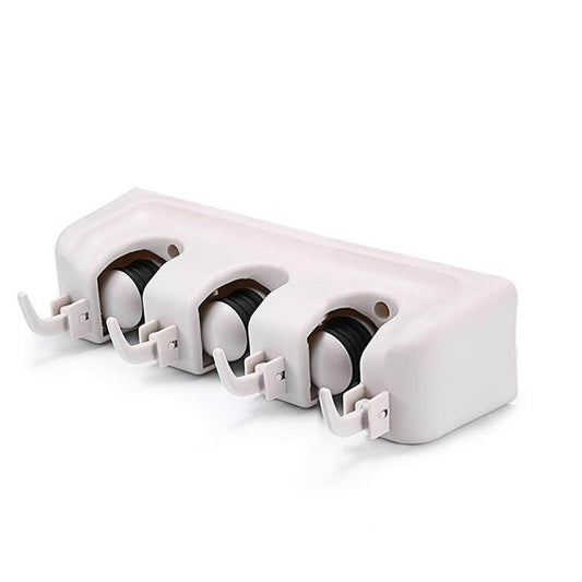 3 Layer Mop and Broom Holder - infinityexculsivestore.com