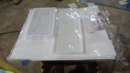 3 Layer Transparent Shoes Storage Box Plastic Stackable Shoe Storage (1 Set / 3 Layer) - infinityexculsivestore.com