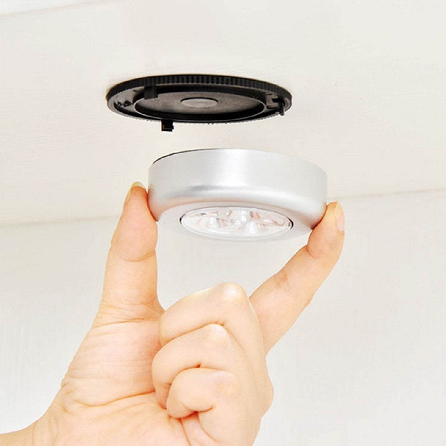 3 Led Cordless Stick Tap Wardrobe Touch Light Lamp - infinityexculsivestore.com