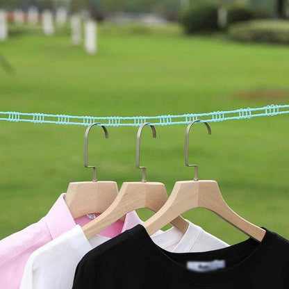 3 Meter Anti-Slip Clothesline Rope - Nylon, Hooks, Indoor/Outdoor - infinityexculsivestore.com