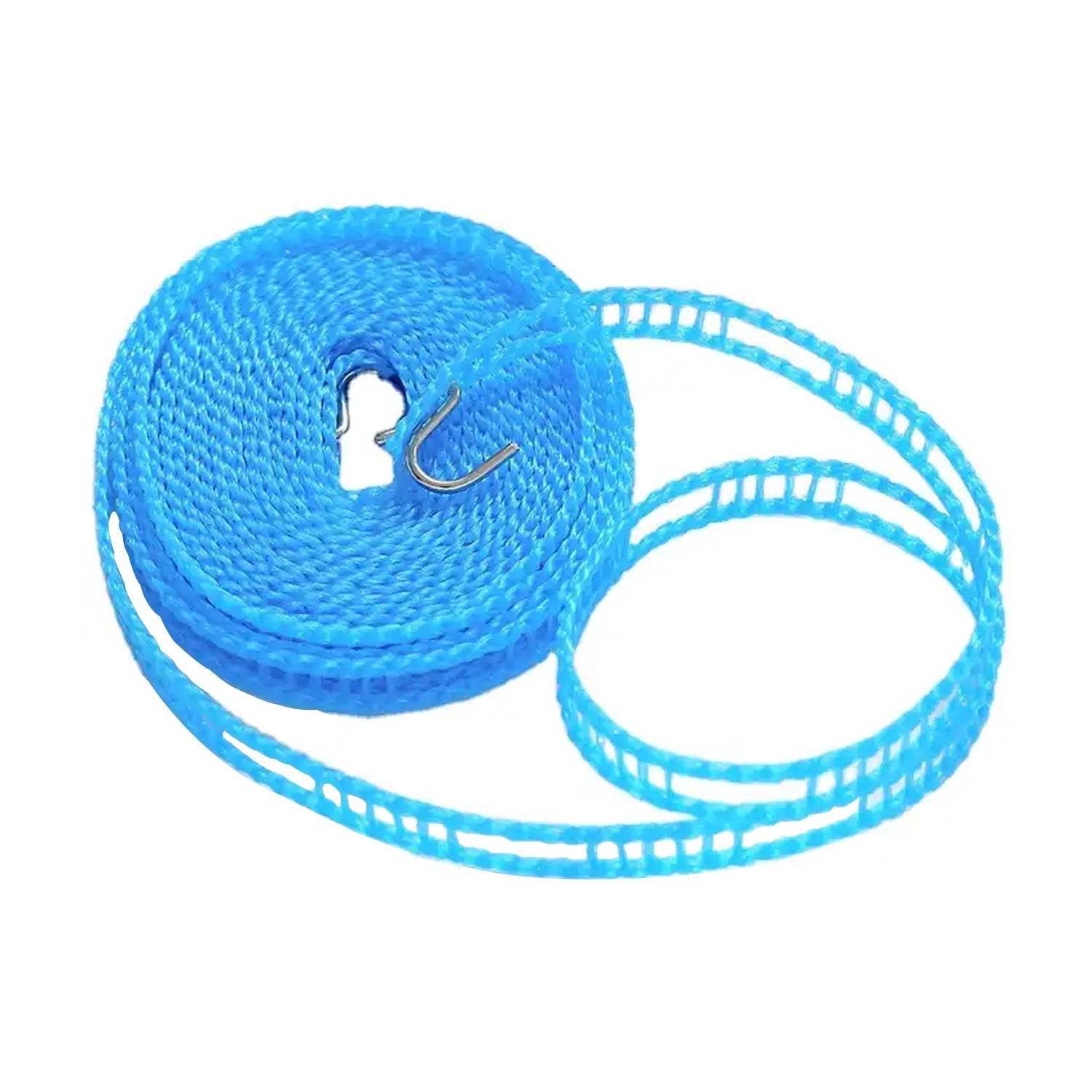 3 Meter Anti-Slip Clothesline Rope - Nylon, Hooks, Indoor/Outdoor - infinityexculsivestore.com