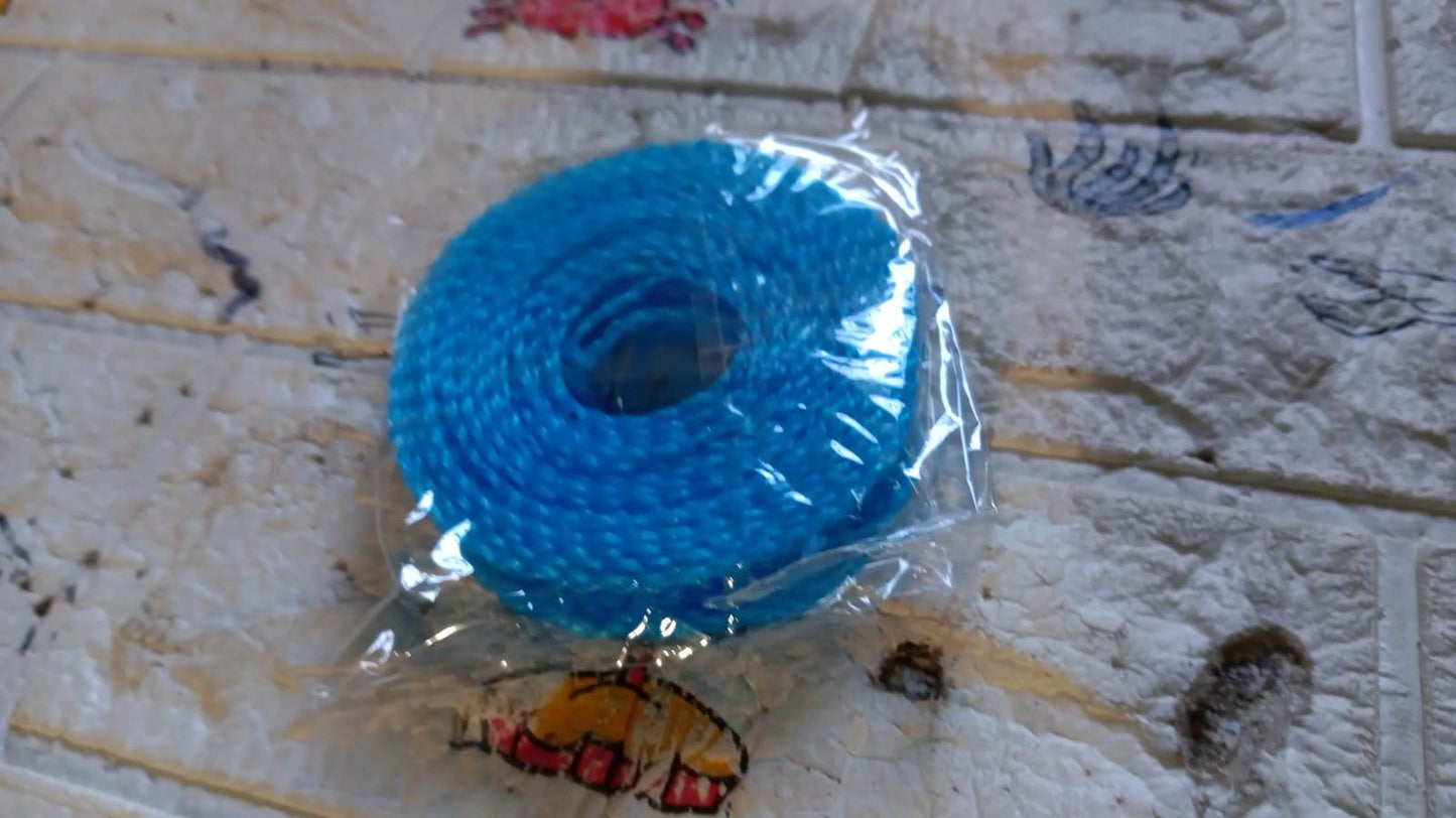 3 Meter Anti-Slip Clothesline Rope - Nylon, Hooks, Indoor/Outdoor - infinityexculsivestore.com