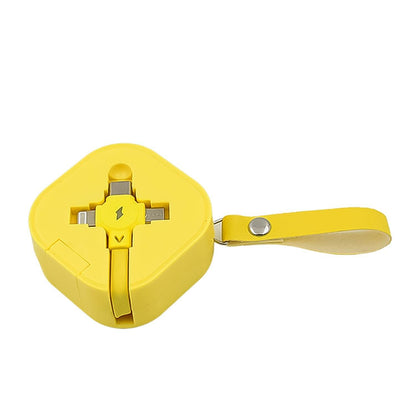 3 in 1 Charger Cable, Retractable Type, Compatible with Smartphones (1 Pc) - infinityexculsivestore.com