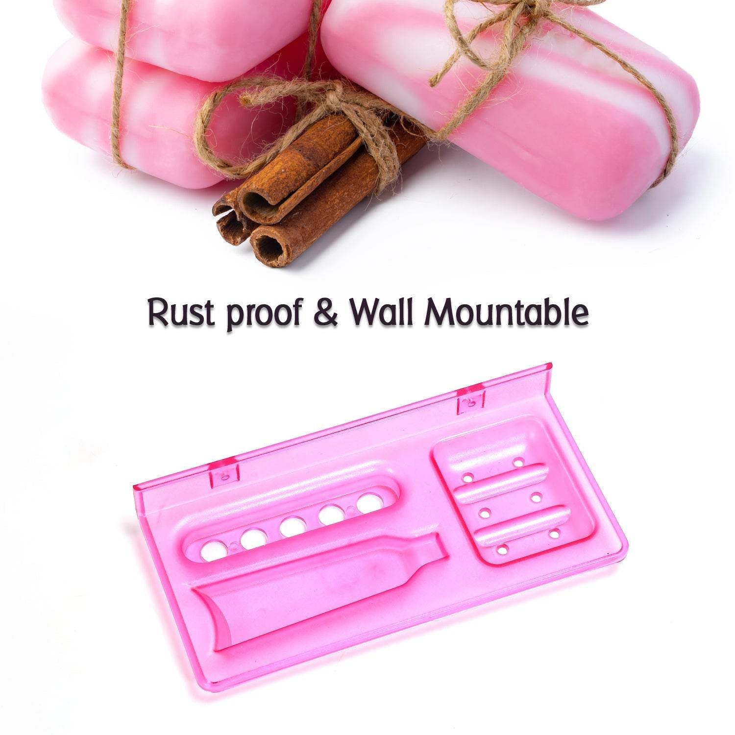 3 - in - 1 Glass Soap Dish for Bathroom Ware by Pure Source India - infinityexculsivestore.com