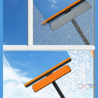3 in 1 Glass Wiper used in all kinds of household and official places for cleaning and wiping of floors, glasses and dust etc. - infinityexculsivestore.com